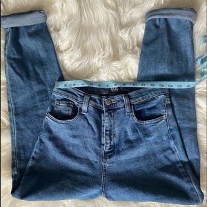 Urban outfitters high rise  “girlfriend” jeans